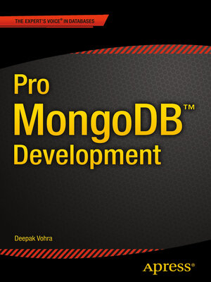 cover image of Pro MongoDB Development